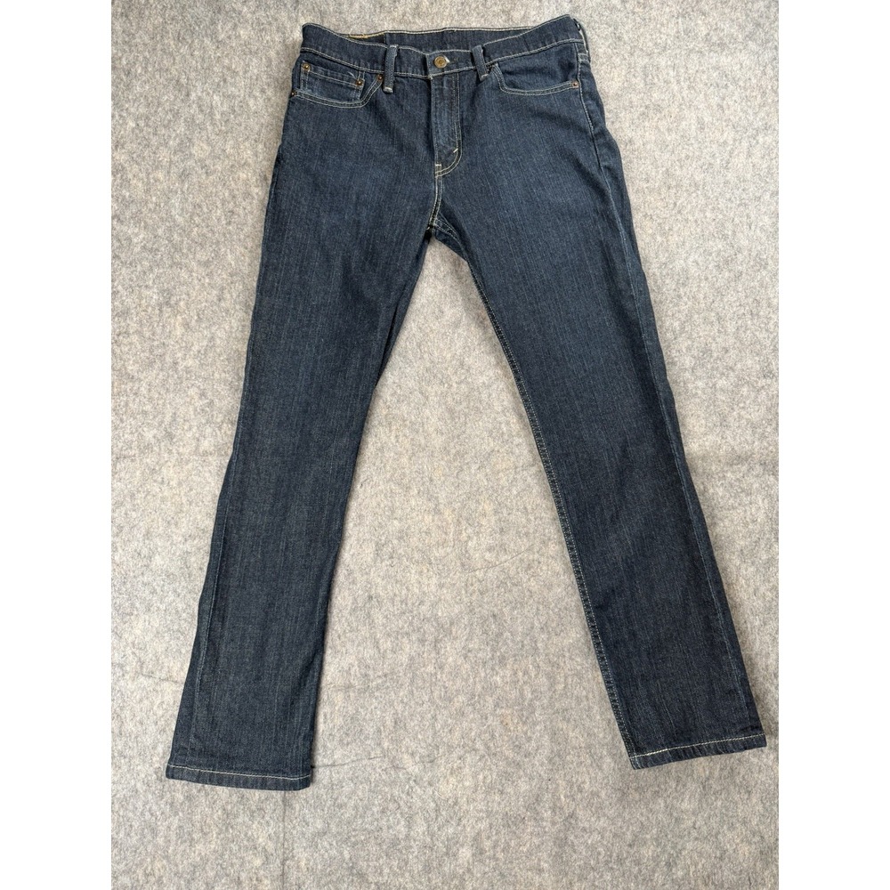 Levi's Men's 511 Straight Jeans Blue Dark Wash Denim Cotton 33x30